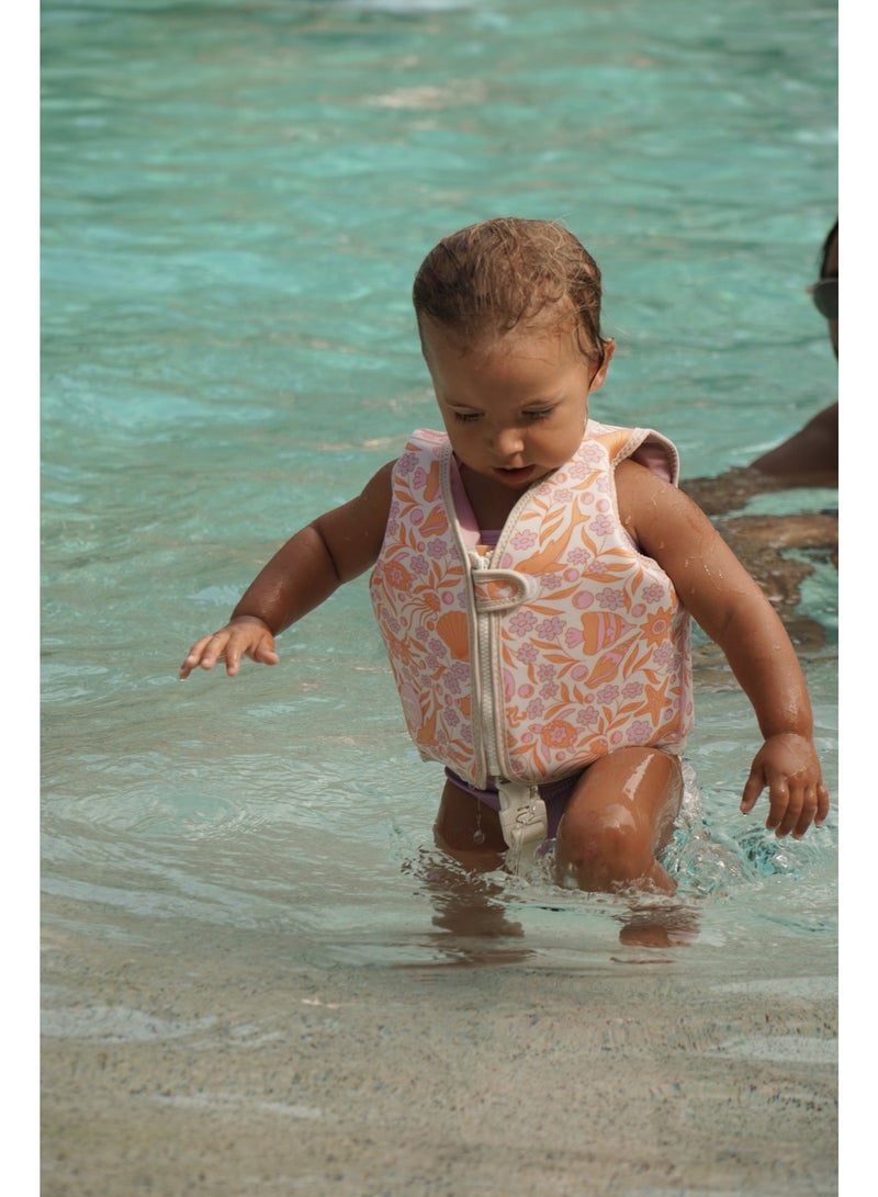 Sunnylife Kids Swim Vest 1-2 Ocean Magic Pink 3D – Kids Swim Vest Ocean Magic Pink 3D (1-2 Years) – Adjustable and Safe Toddler Life Jacket for Pools and Beaches - Image 5